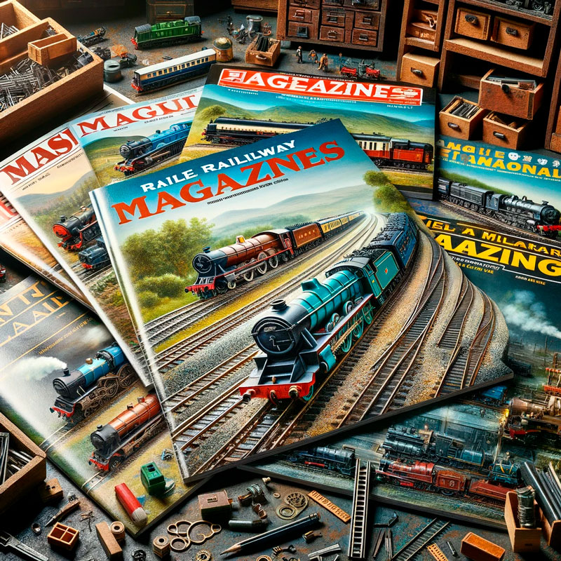 Revistas modelismo ferroviario
